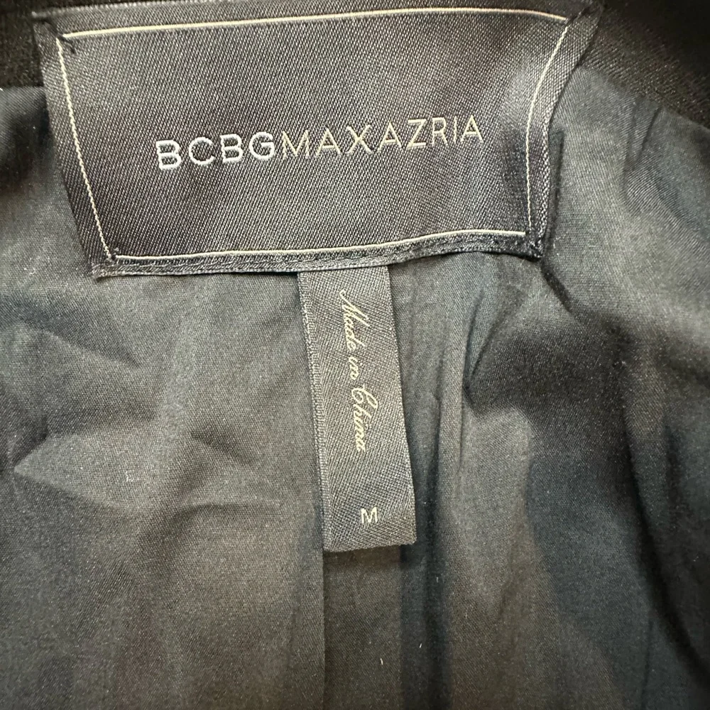 Bcbg Max Azria moto Jacket Black and Red Size M - Picture 5 of 11